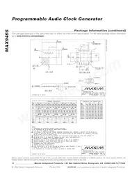 MAX9485ETP-T Datenblatt Seite 16
