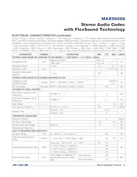 MAX98088EWY+T Datasheet Page 13