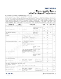 MAX98088EWY+T Datasheet Pagina 17