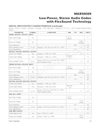 MAX98089EWY+T Datasheet Page 20