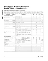 MAX9880AETM+T Datasheet Page 8
