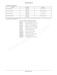MC100LVEL34DTR2G Datasheet Page 7