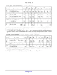 MC100LVEL40DWR2G Datasheet Page 4