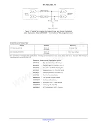 MC100LVEL40DWR2G Datasheet Page 5