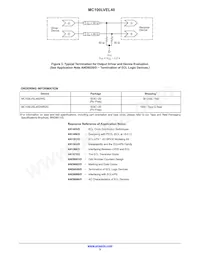 MC100LVEL40DWR2G 데이터 시트 페이지 5