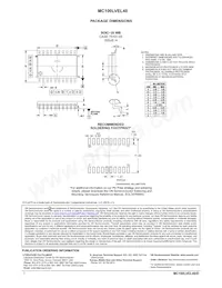 MC100LVEL40DWR2G Datasheet Page 6
