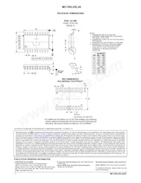 MC100LVEL40DWR2G Datasheet Pagina 6