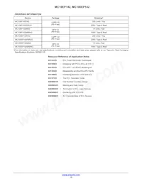 MC10EP142MNR4G Datasheet Page 12
