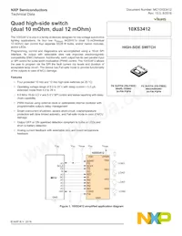 MC10XS3412DPNAR2 Datasheet Cover