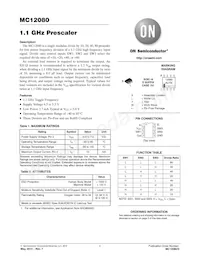 MC12080DR2G Datasheet Cover