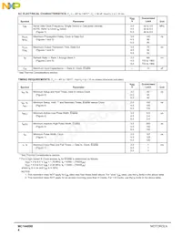 MC14489BPE Datasheet Page 4