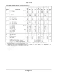 MC14557BDWR2 Datenblatt Seite 4