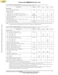 MC33143DW Datasheet Page 3