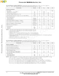 MC33143DW Datasheet Page 4