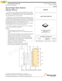 MC33874BPNAR2 Datasheet Cover