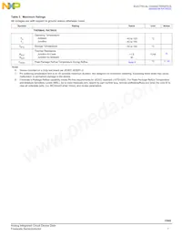 MC33982BPNA Datasheet Page 7