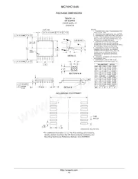 MC74HC164ADTR2 Datasheet Pagina 10