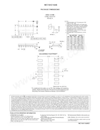 MC74HC164BDR2G數據表 頁面 9