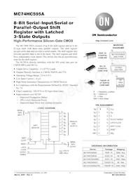 MC74HC595ADT Datasheet Cover