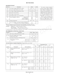MC74HC595ADT Datasheet Page 2