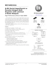 MC74HC595AFEL Datasheet Cover