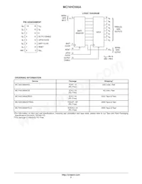 MC74HC595AFELG Datenblatt Seite 2