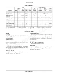 MC74HC595AFELG Datasheet Pagina 6