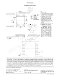 MC74HC595AFELG Datasheet Pagina 11