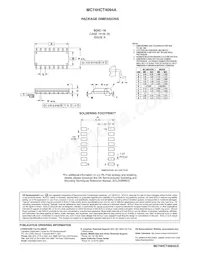 MC74HCT4094ADTG Datasheet Page 11