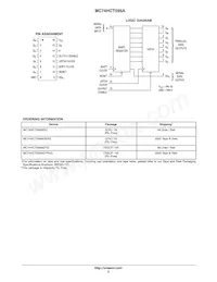 MC74HCT595ADG Datenblatt Seite 2
