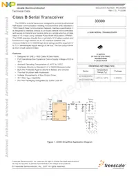 MCZ33390EF Datasheet Cover