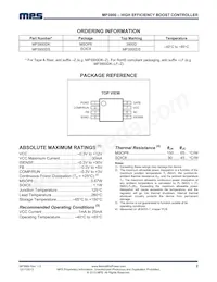 MP3900DK-LF-P Datasheet Page 2