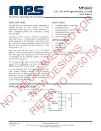 MP5002DQ-LF-P Datasheet Cover