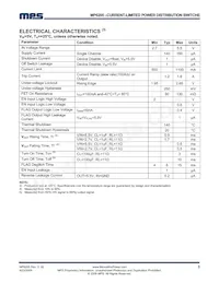 MP6205DH-LF Datasheet Page 3