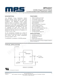 MP62061DH-LF-P Datasheet Cover