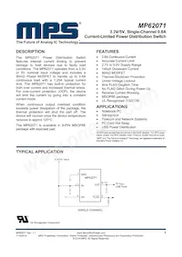 MP62071DH-LF-P Datasheet Cover