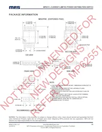MP6215DH-LF-P Datasheet Pagina 10