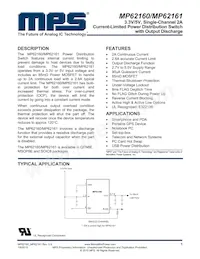 MP62160DH-LF Datasheet Cover