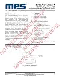 MP62261DS-LF Datasheet Cover