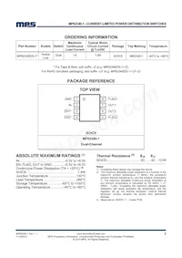 MP62340DS-1-LF Datasheet Page 2