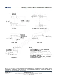 MP62340DS-1-LF Datasheet Page 11
