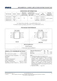 MP62341DS-LF Datasheet Page 2