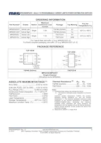 MP62550DGT-LF-P Datasheet Page 2