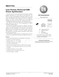 NB2779ASNR2G Datasheet Cover