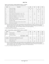 NB2779ASNR2G Datasheet Page 5