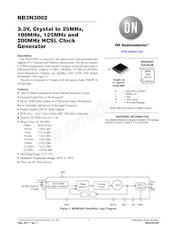 NB3N3002DTR2G Datasheet Cover