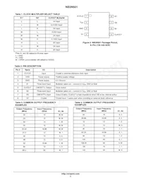 NB3N501DG Datasheet Page 2