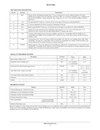 NCP1580DR2G Datenblatt Seite 3