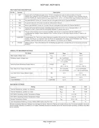 NCP1587DR2G Datasheet Page 3