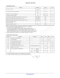 NCP334FCT2G Datasheet Page 3